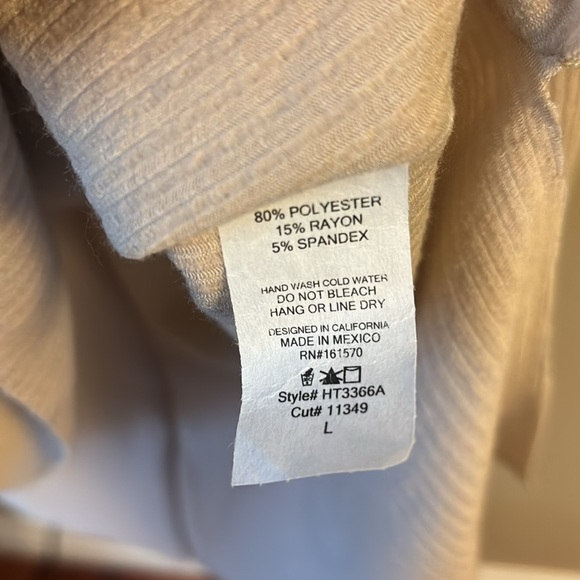 Haptics Mona Hoodie in Taupe - Picture 4 of 4